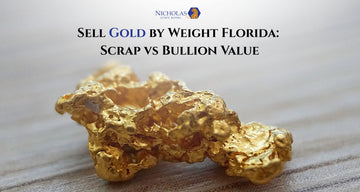 Sell Gold by Weight Florida: Scrap vs Bullion Value