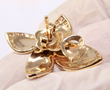 Pasquale Bruni Giardini Segreti 18K Rose Gold Diamond Earrings ITALY DESIGNER