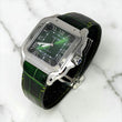 Cartier Santos Large 40mm Steel Green Dial Ref. WSSA0062 BOX PAPERS 2026