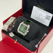 Cartier Santos Large 40mm Steel Green Dial Ref. WSSA0062 BOX PAPERS 2026