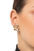 Pasquale Bruni Giardini Segreti 18K Rose Gold Diamond Earrings ITALY DESIGNER