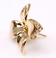 Pasquale Bruni Giardini Segreti 18K Rose Gold Diamond Earrings ITALY DESIGNER