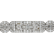 Tiffany & Co Antique Art Deco Diamond Bracelet 22 CT 950 Platinum Old European 7.25 Inch