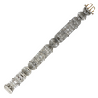 Tiffany & Co Antique Art Deco Diamond Bracelet 22 CT 950 Platinum Old European 7.25 Inch