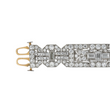 Tiffany & Co Antique Art Deco Diamond Bracelet 22 CT 950 Platinum Old European 7.25 Inch