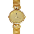 Audemars Piguet Vintage 27mm Original Diamond Bezel 18K Yellow Gold Manual Winding 7 Inches ORIGINAL BOX PATINA SERVICED