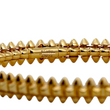 CARTIER Clash De Cartier Bracelet Small Model 6.5 mm 18K Yellow Gold Size 17 - Box, Outer Box, Certificate