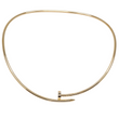 CARTIER Juste un Clou torque Necklace Small Model 18K Yellow Gold - Box, Papers
