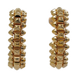Cartier Clash de Cartier Small Model Hoop Earrings 18K Yellow Gold