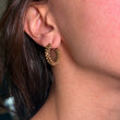Cartier Clash de Cartier Small Model Hoop Earrings 18K Yellow Gold