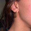 Cartier Clash de Cartier Small Model Hoop Earrings 18K Yellow Gold