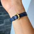 Cartier Colisee Vermeil 24mm White Roman Dial Quartz 18K Yellow Gold Plated Ref. 590002 1990's