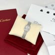 Cartier Panthère Mini Pave Diamond 18K White Gold Factory Original Diamonds Silver Dial Cartier Service Papers and Pouch 2026