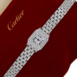 Cartier Panthère Mini Pave Diamond 18K White Gold Factory Original Diamonds Silver Dial Cartier Service Papers and Pouch 2026