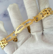 Cartier Panthère Vendome 24 mm Quartz 18K Yellow Gold Factory Diamond Bezel Cream Roman Dial Factory Diamond Bracelet and Bezel Ref WF5032FF 66925