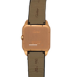 Cartier Santos Dumont 44 Manual Wind Silver Dial 18K Rose Gold Black Leather Band Ref. W2006951 FULL SET BOX PAPERS DISC 2008
