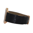 Cartier Santos Dumont 44 Manual Wind Silver Dial 18K Rose Gold Black Leather Band Ref. W2006951 FULL SET BOX PAPERS DISC 2008