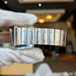 Cartier Santos Galbée 29 Automatic Two-Tone Silver Roman Dial 18K Yellow Gold Steel Ref. 2319