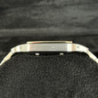 Cartier Santos Carree 29 mm Automatic Two-Tone White Roman Dial 18K Yellow Gold Steel Ref 1172961 SERVICED