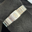 Cartier Santos Carree 29 mm Automatic Two-Tone White Roman Dial 18K Yellow Gold Steel Ref 1172961 SERVICED