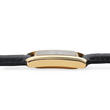 Cartier Tank Française Automatic 28mm 18K Yellow Gold White Roman Dial Black Leather Band Serviced