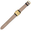 Cartier Tank Française Automatic 28mm 18K Yellow Gold White Roman Dial Black Leather Band Serviced