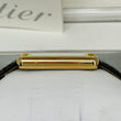 Cartier Tank Solo 27mm 18K Yellow Gold Steel Quartz White Roman Dial Black Leather Band ORIGINAL BOX REF 3167 REF W5200004