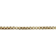 DAVID YURMAN Box Chain Bracelet 3.4 mm 18K Yellow Gold 7.5 Inches