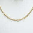 Vintage Natural Diamond Necklace 3 CT VS 17K Yellow Gold 15.85 Inches