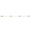 Diamond By The Yard Necklace 0.80 CT 14K Yellow Gold 18 Inches
