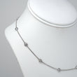 Diamond By The Yard Necklace 1.43 CT 14K White Gold 16 Inches