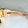 Rolex Day-Date 36 President Bark Finish Champagne Dial 18K Yellow Gold 1979 Full Links 7.8 Inch Wrist
