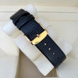 Rolex Day-Date 36 18K Yellow Gold Champagne Dial Fluted Bezel Leather Band Ref 1803 Year 1969
