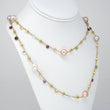Marco Bicego Paradise Pearl & Mixed Gemstone Necklace 18K Yellow Gold on a bust