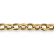 Modern 18K Yellow Gold Solid Wide Chain Link Bracelet Made In Germany