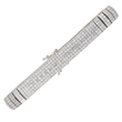 Modern 8.5 CT Natural Diamond Tennis Bracelet 18K White Gold 6.5 Inches