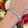 Modern 8.5 CT Natural Diamond Tennis Bracelet 18K White Gold 6.5 Inches