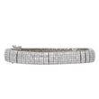 Modern 8.5 CT Natural Diamond Tennis Bracelet 18K White Gold 6.5 Inches