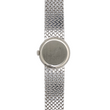 Omega Classic Vintage 20mm Ladies Dress Watch 18K White Gold Factory Diamond Bezel Manual Winding 1970s Just Serviced Ref 7185