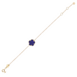 Pasquale Bruni Petit Joli 18k Rose Gold Lapis Lazuli White Agate Diamond Bracelet