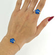 Pasquale Bruni Petit Joli 18k Rose Gold Lapis Lazuli White Agate Diamond Bracelet
