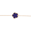 Pasquale Bruni Petit Joli 18k Rose Gold Lapis Lazuli White Agate Diamond Bracelet and Ring Jewelry Set