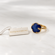 Pasquale Bruni Petit Joli 18k Rose Gold Lapis Lazuli White Agate Diamond Bracelet and Ring Jewelry Set