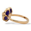 Pasquale Bruni Petit Joli 18k Rose Gold Lapis Lazuli White Agate Diamond Bracelet and Ring Jewelry Set