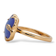 Pasquale Bruni Petit Joli 18k Rose Gold Lapis Lazuli White Agate Diamond Ring