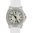 Patek Philippe Aquanaut Luce 30mm Original Diamond Bezel Steel Quartz White Dial White Rubber Band 2006 Box Booklets Service Paper