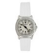 Patek Philippe Aquanaut Luce 30mm Original Diamond Bezel Steel Quartz White Dial White Rubber Band 2006 Box Booklets Service Paper