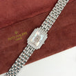 Patek Philippe Nautilus Gondolo Mother of Pearl Dial Diamond Bezel 18K White Gold Ladies Quartz ORIGINAL BOX BOOKLETS UNPOLISHED REF 4825G/120G/001