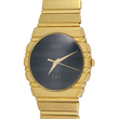 Piaget Polo Day-Date 32 mm 18K Yellow Gold Black Onyx Dial 7.5 Inch Wrist Quartz BOX PAPERS