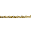 Vintage Natural Diamond Necklace 3 CT VS 17K Yellow Gold 15.85 Inches